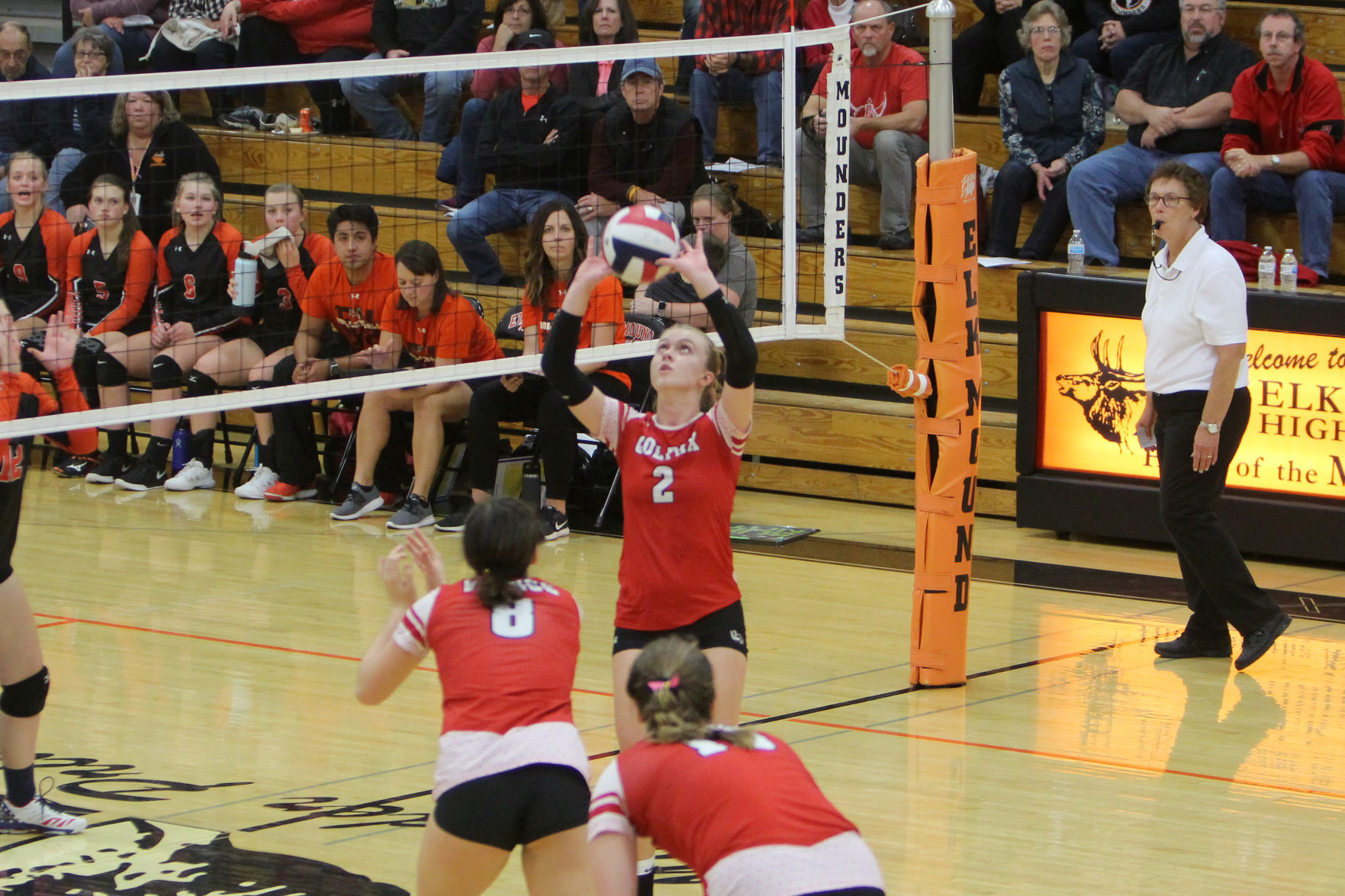 Colfax at Elk Mound volleyball 10-17-19